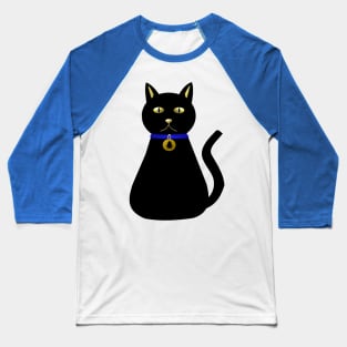 Bastet Egyptian Cat Goddess Baseball T-Shirt